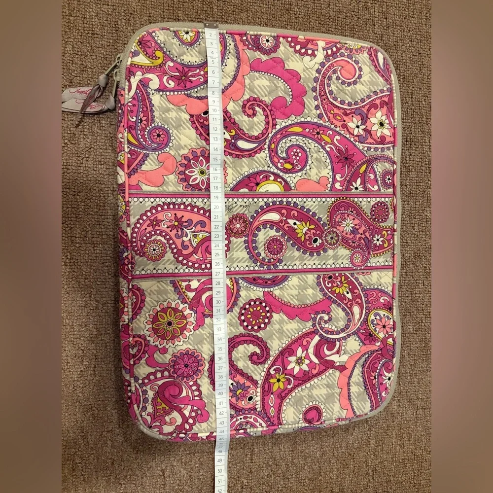 Vera Bradley Pink Paisley Laptop Case